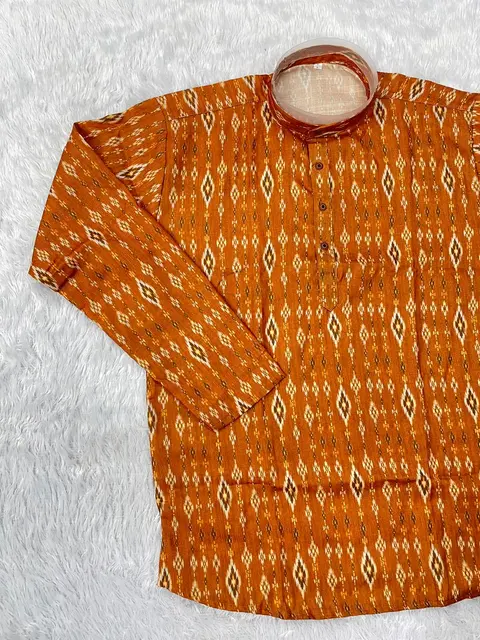 Stylish Printed Kurta for Men 2
