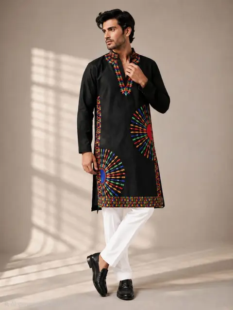 Most Trending Men's Navratri Kurta 2026 5