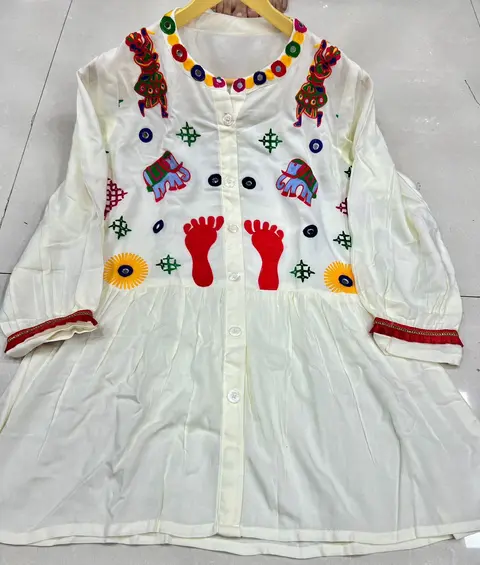 Trending Navratri Short Kurti 3