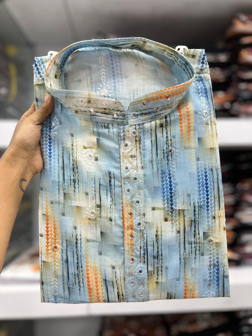 Heavy Quality Printed Kurta pajama for Festival Season 1