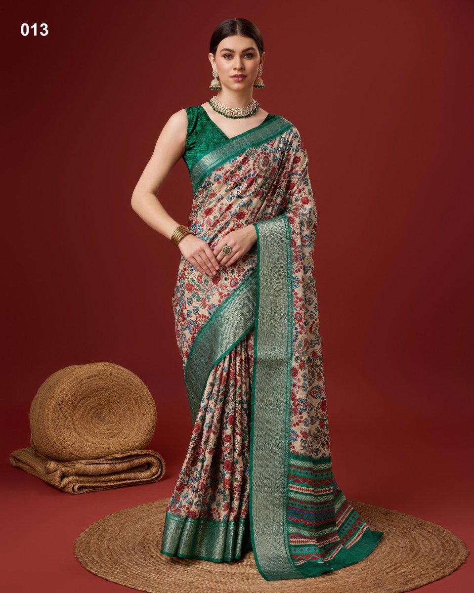 BUNAWAT VANTARA VOL-03 013 TO 023 DESIGNER COTTON SAREE WHOLESALER IN INDIA 1