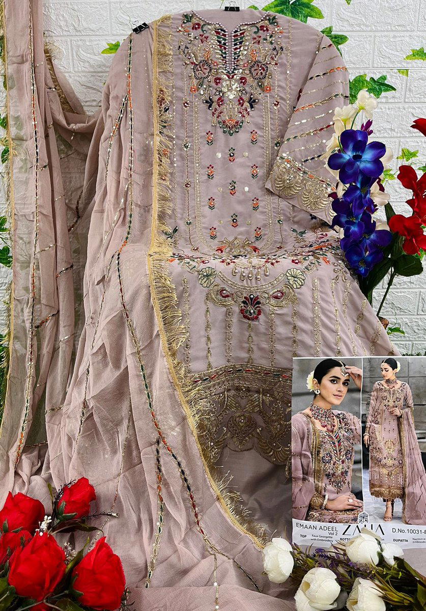 EMAAN ADEEL VOL-2 BY ZAHA PAKISTANI SALWAR KAMEEZ MANUFACTURER IN INDIA 1