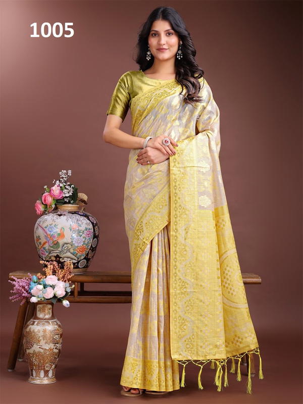 KHUSHI BY SANGAM PRINTS ORGANZA SILK SAREE WHOLESALER IN INDIA