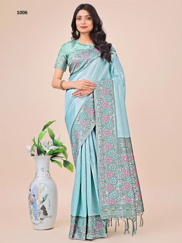 ROOP MILAN BY SANGAM PRINTS COTTON SAREE MANUFACTURER IN INDIA