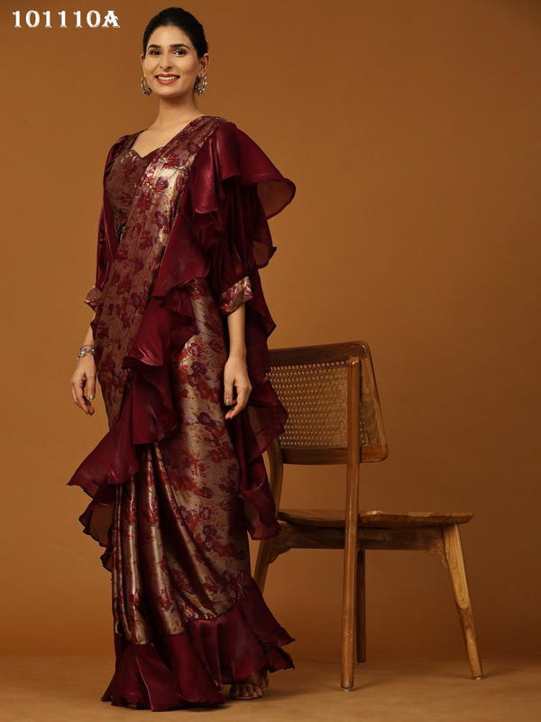 SERIES ‚Äì 101110A TO 101110C BY AMOHA FANCY SAREE MANUFACTURER IN INDIA