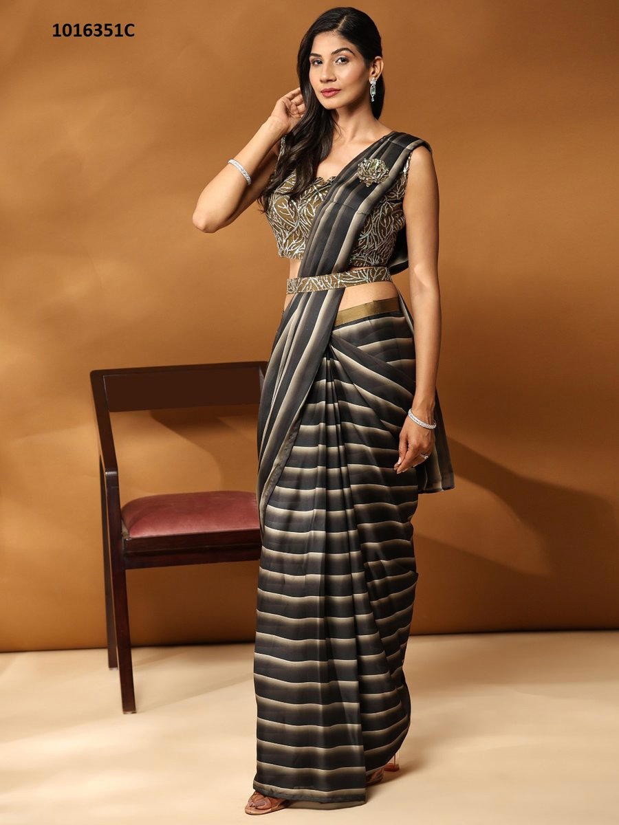 D.NO.1016351A TO 1016351C BY AMOHA PARTY WEAR SAREE WHOLESALER IN INDIA 1