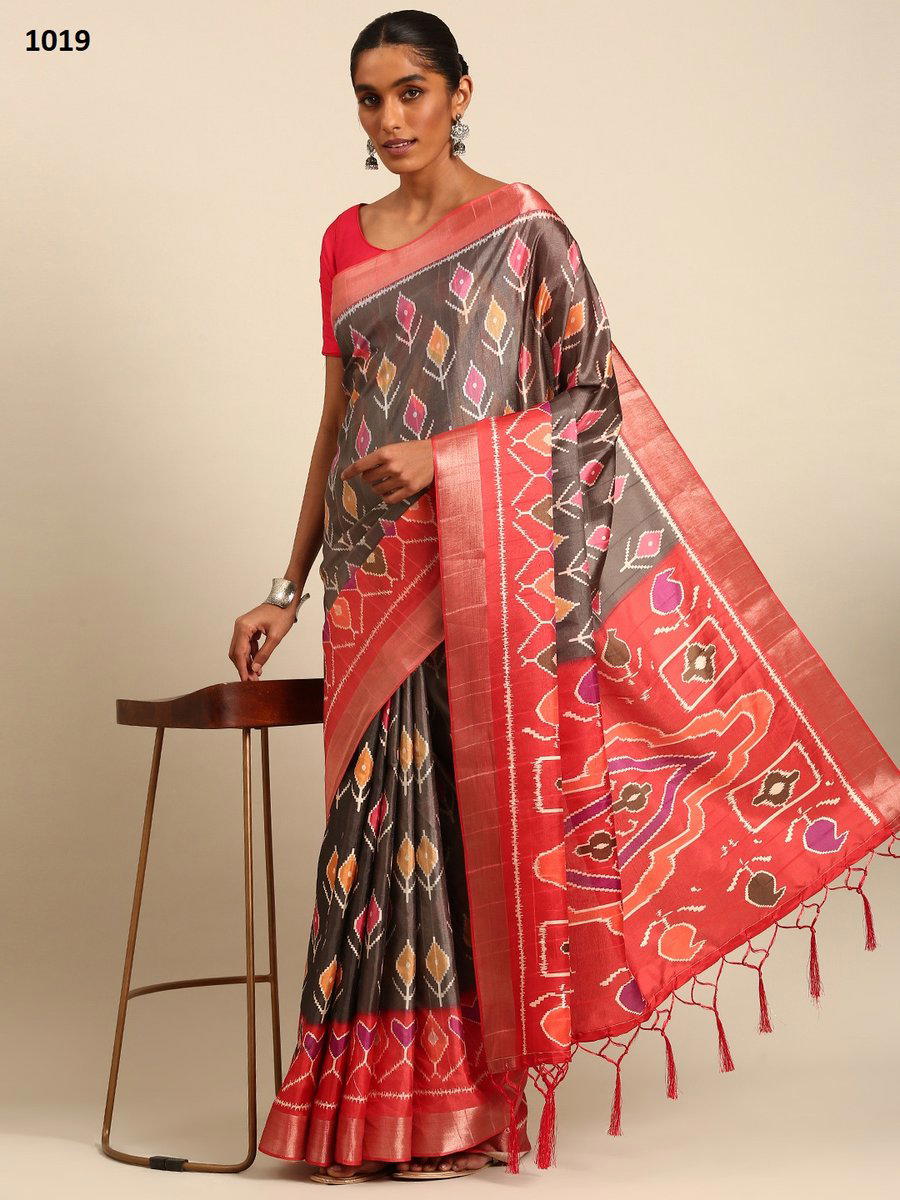 BUNAWAT VANTARA VOL-07 1019 TO 1026 NX DESIGNER PRINTED SAREE WHOLESALER IN SUART 1