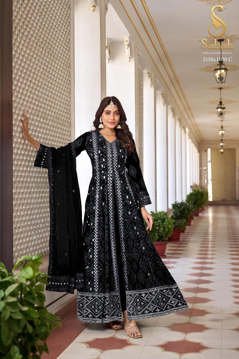 RUHANI BY SABAH GEORGETTE SALWAR KAMEEZ WHOLESALER IN INDIA 1