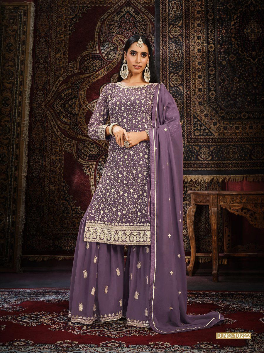 ANJUBAA VOL-22 BY ANJUBAA GEORGETTE SALWAR KAMEEZ WHOLESALER IN INDIA 1