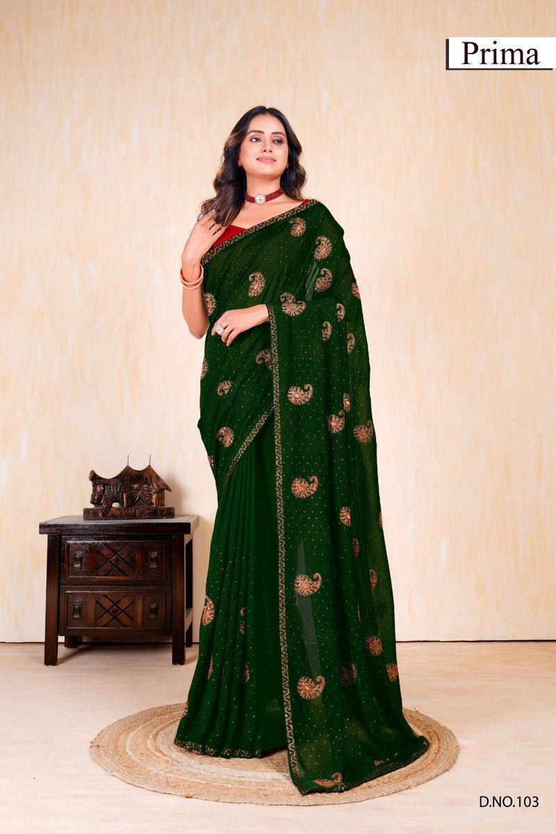 D.NO. 101 TO 105 BY PRIMA SILK SAREE MANUFACTURER IN INDIA 1