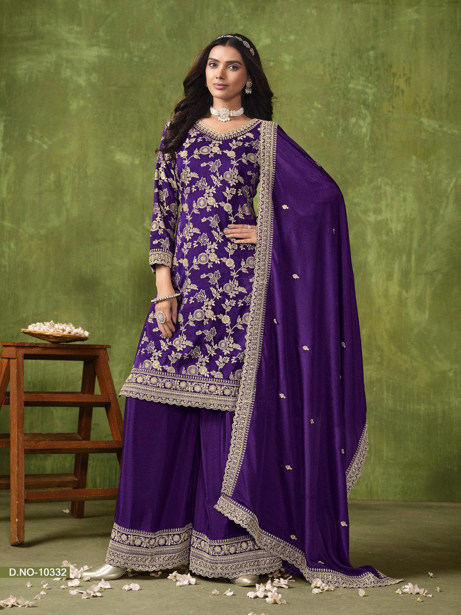 ANJUBAA ANJUBAA VOL-33 10331 TO 10334 PAKISTANI SALWAR SUIT WHOLESALER IN SURAT 1