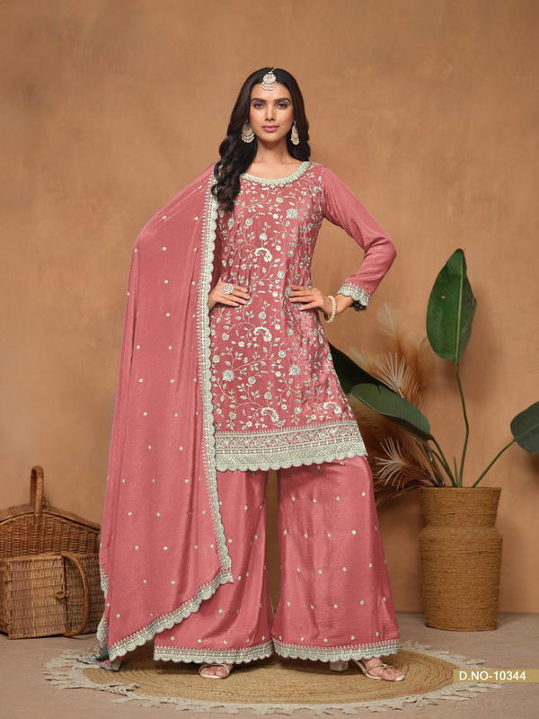 ANJUBAA ANJUBAA VOL-34 10341 TO 10344 DESIGNER PAKISTANI SALWAR SUIT WHOLESALER IN INDIA