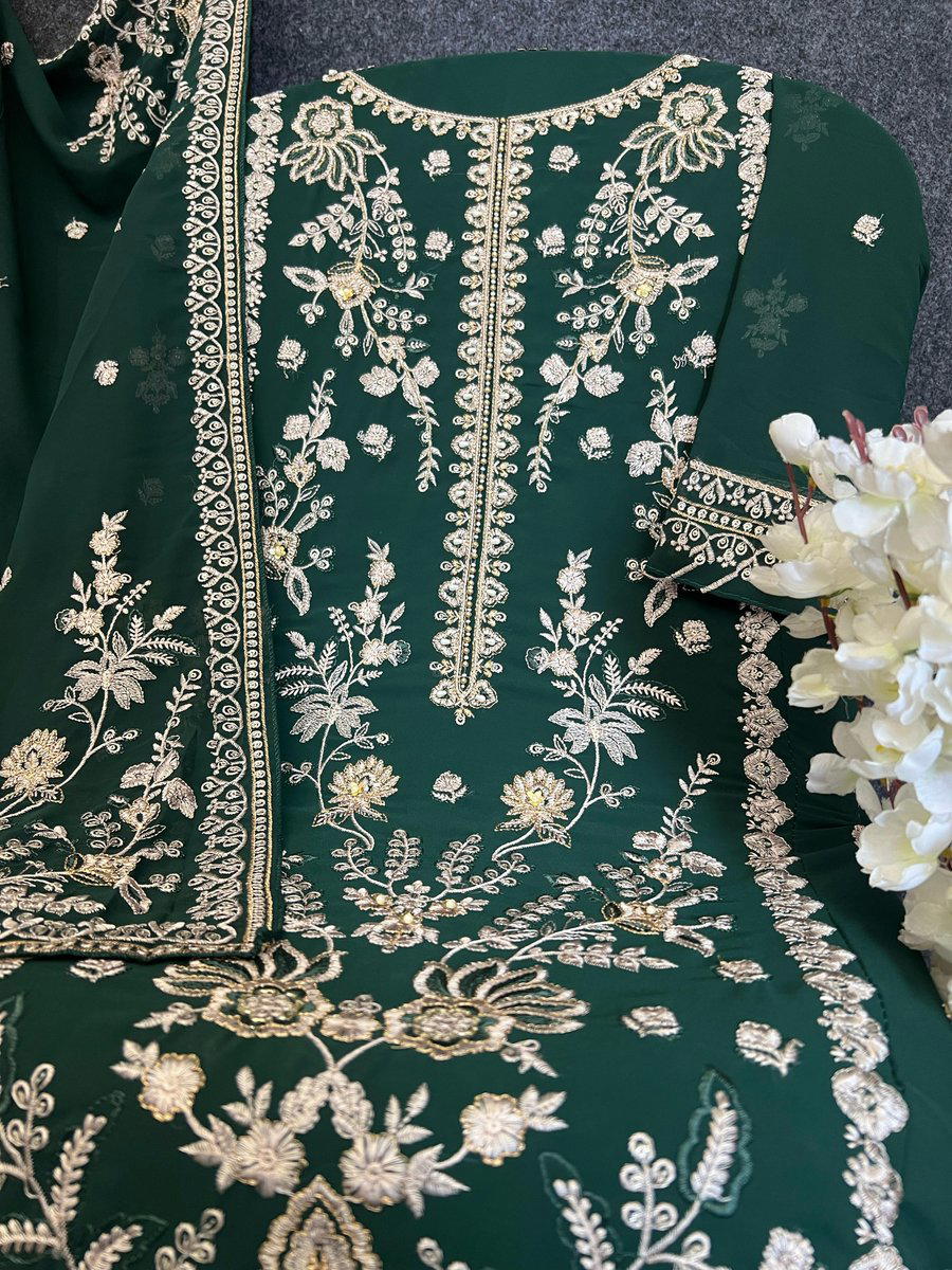 SAJIDA ALAYA VOL-04 DESIGNER GEORGETTE SALWAR SUIT WHOLESALER IN INDIA 1