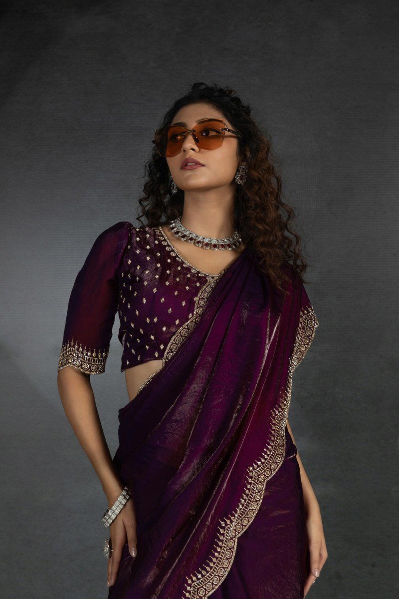MEHEK SAREE 1050A TO 1050F DESIGNER SATIN SILK SAREE WHOLESALER IN INDIA 1