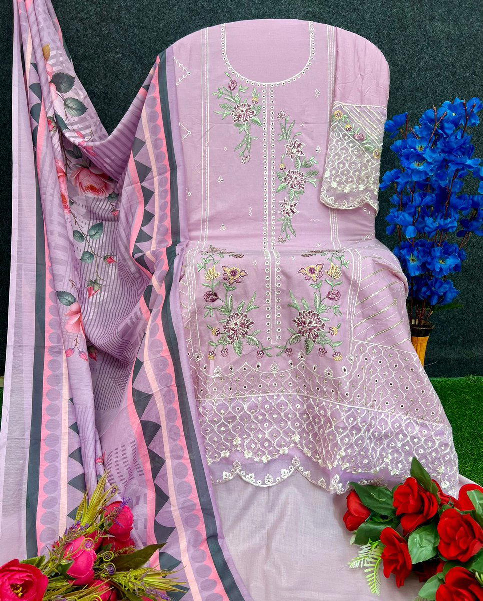 SAJIDA 1072 BY SAJIDA DESIGNER COTTON SALWAR SUIT WHOLESALER IN INDIA 1