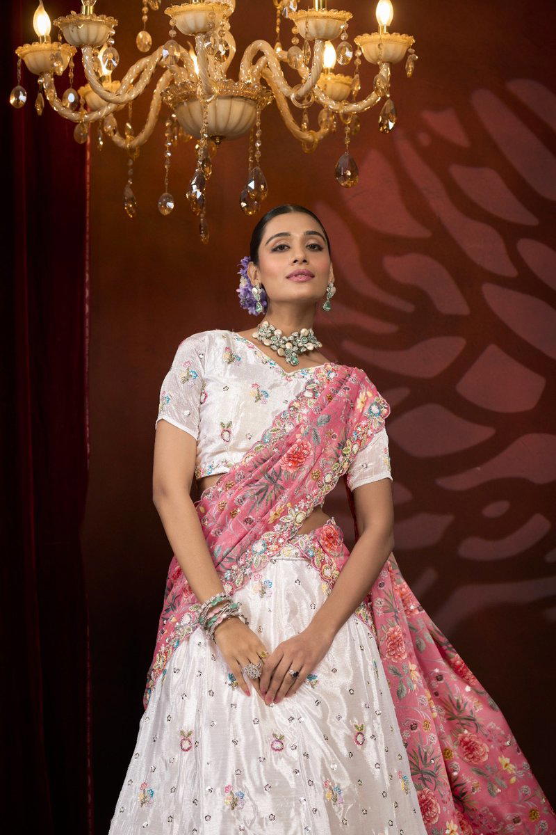 ANJANI ART 1085 TO 1090 DESIGNER NET LEHENGA CHOLI WHOLESALER IN INDIA 1