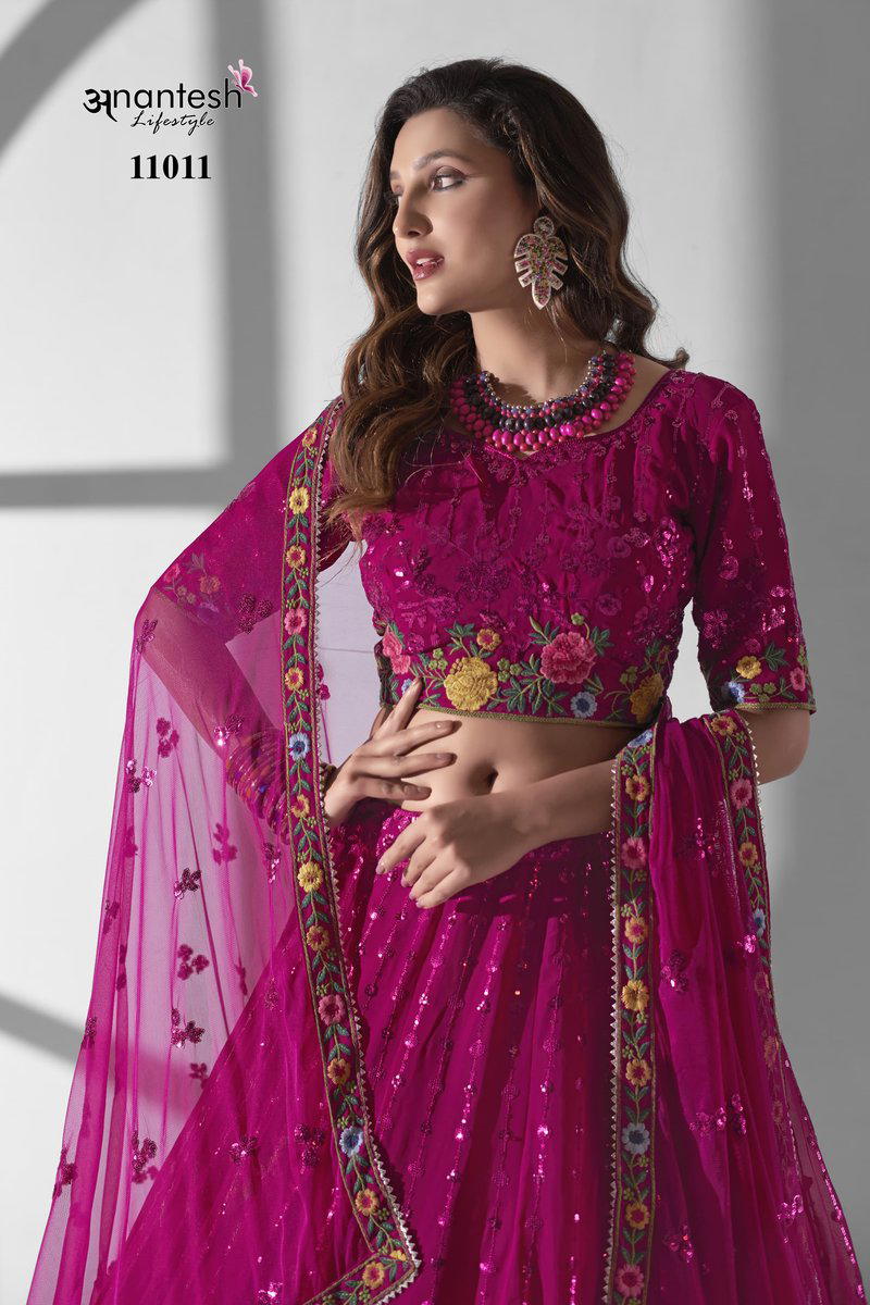ANANTESH BRIDESMAID VOL-02 11011 & 11011A designer lehenga choli wholesaler in surat 1