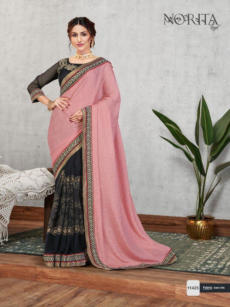 NAMASYA BY MAHOTSAV SATIN SILK SAREE MANUFACTURER IN INDIA 1