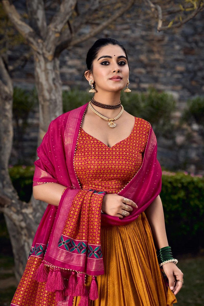 LNB KALAVATI 1210 COLOUR'S DESIGNER LEHENGA CHOLI WHOLESALER IN INDIA 1