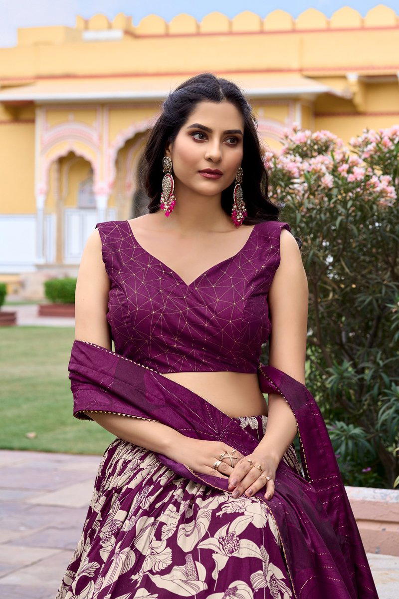 LNB AMRITA 1213 COLOUR'S DESIGNER SILK LEHENGA CHOLI WHOLESALER IN INDIA 1