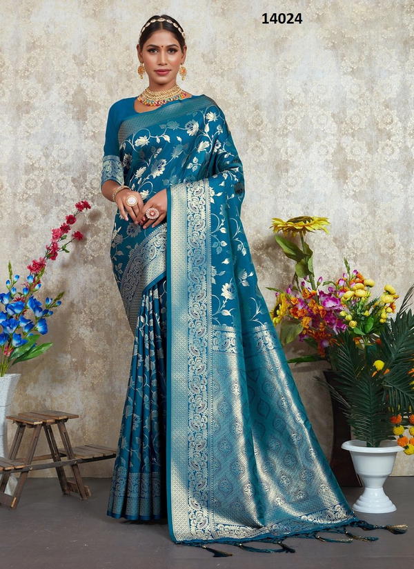 BHAVIKA SILK BY SANGAM PRINTS SILK SAREE MANUFACTURER IN INDIA