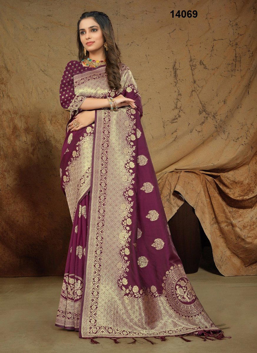 AMREETA SILK BY SANGAM PRINTS BANARASI SILK SAREE MANUFACTURER IN INDIA 1
