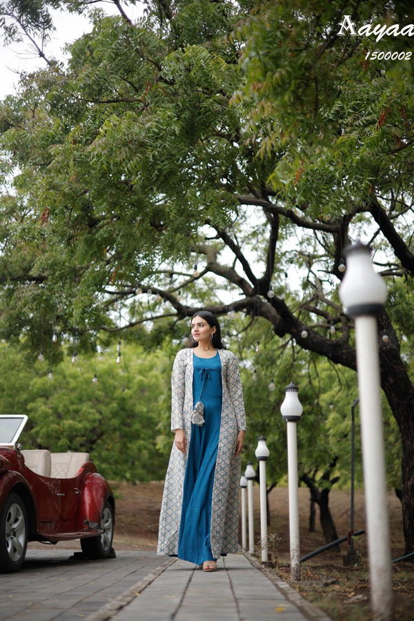 AAYAA VOL-15 BY AAYAA GEORGETTE GOWNS MANUFACTURER IN INDIA