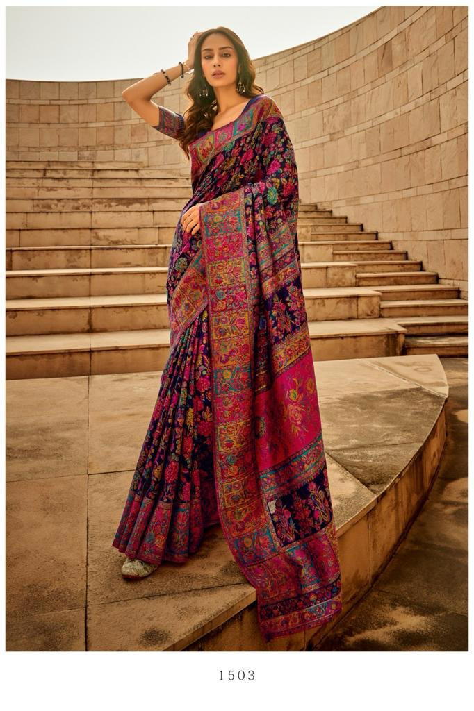 KASHMIRI BY RAJTEX WEAVING SAREE MANUFACTURER IN INDIA 1