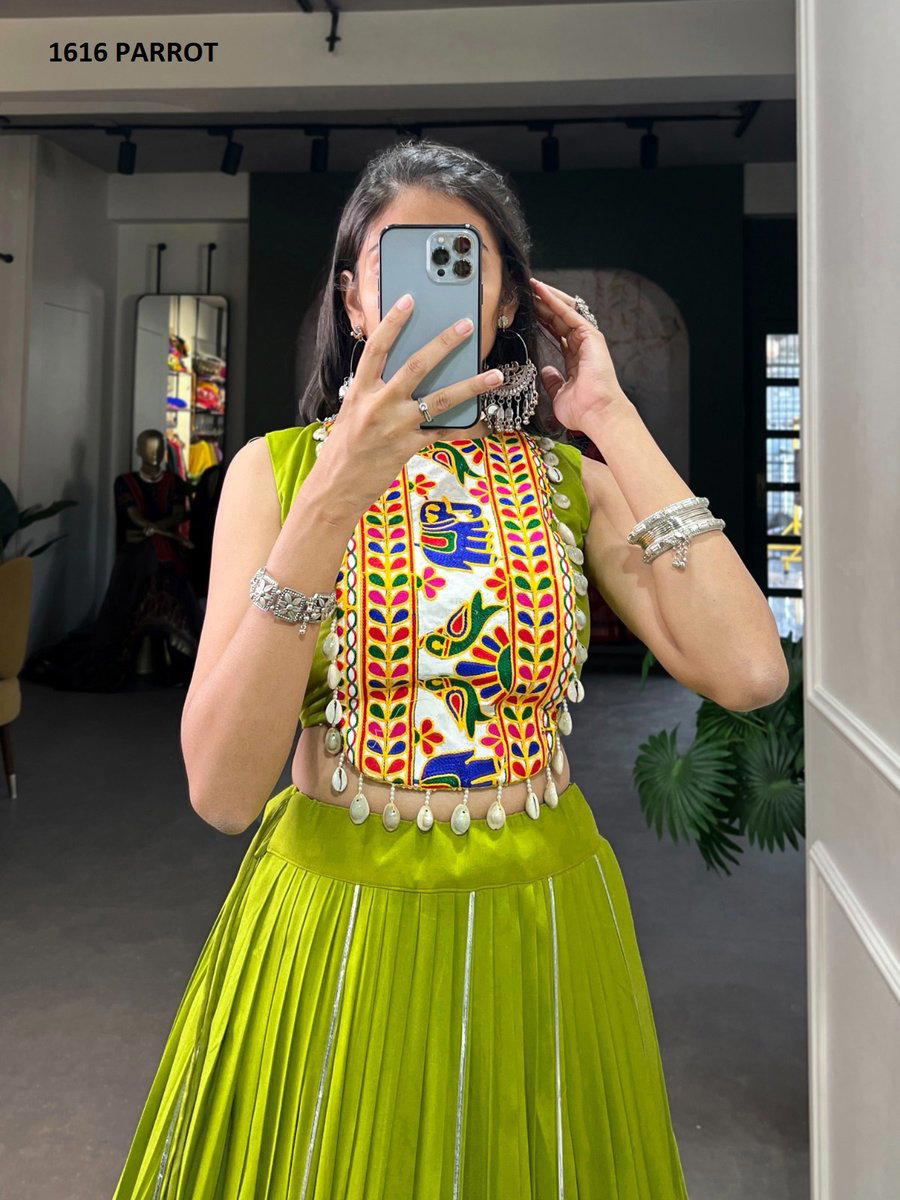 AAWIYA 1616 COLOUR'S DESIGNER LEHENGA CHOLI WHOLESALER IN SURAT 1