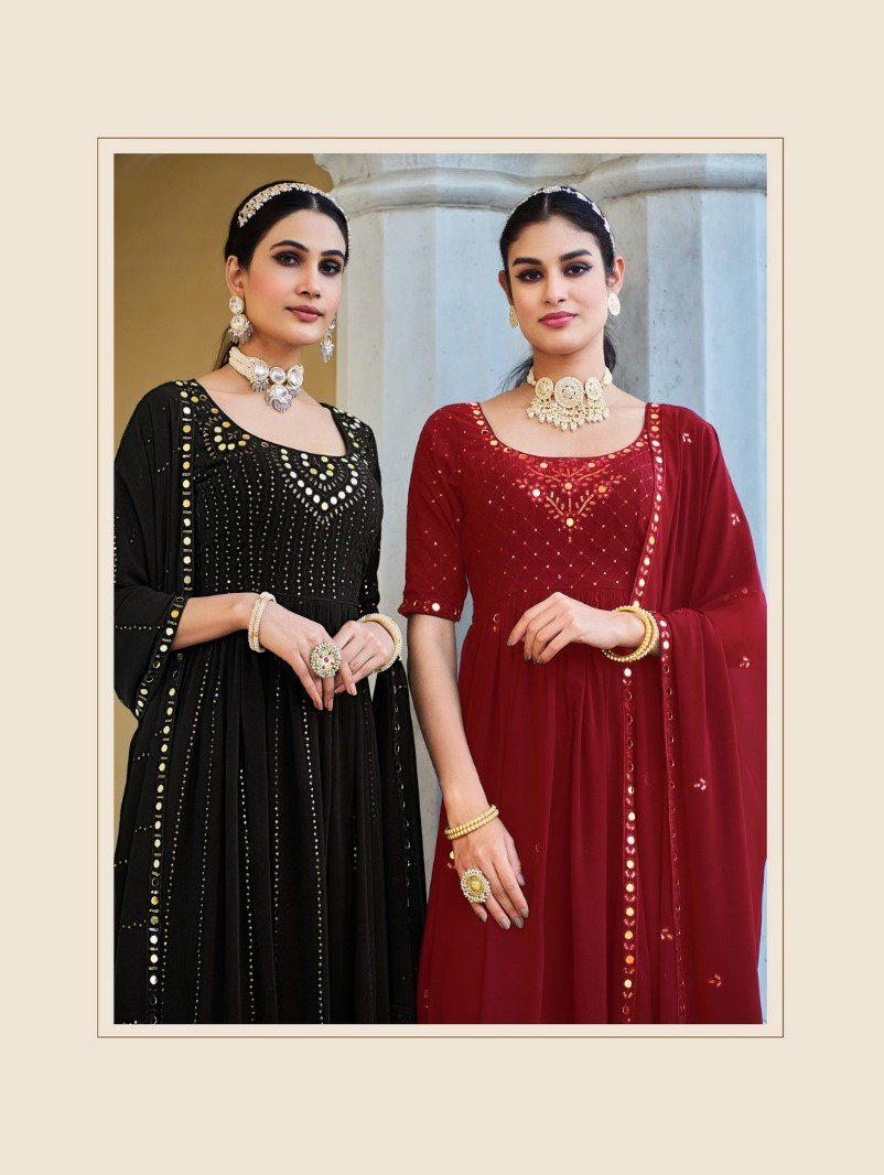 FLORY VOL-33 BY KHUSHBOO EMBROIDERED SALWAR KAMEEZ WHOLESALER IN INDIA 1