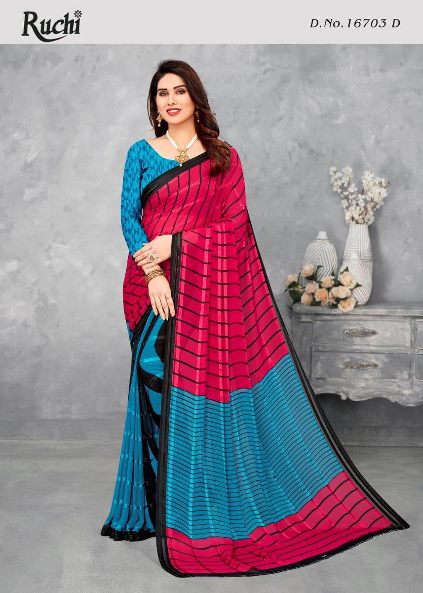 RUCHI VARTIKA SILK 16703A TO 16703F Saree WHOLESALER IN SURAT 1