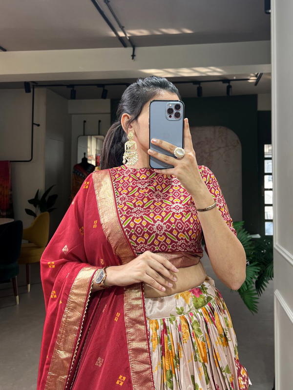 AAWIYA 1689 DESIGNER SILK LEHENGA CHOLI WHOLESALER IN INDIA