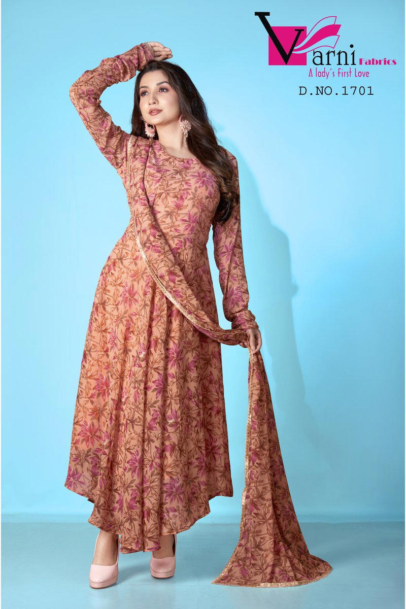 VARNI LASHKARA 1701 TO 1704 DESIGNER KURTA & DUPATTA WHOLESALER IN INDIA 1