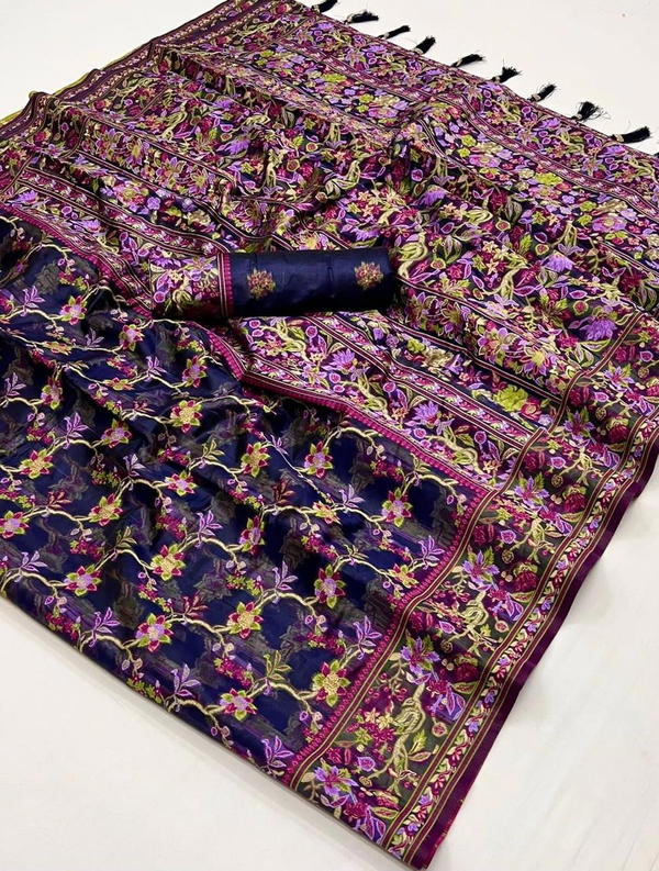 RAJTEX KAARSI SILK 346001 TO 346010 WEAVING SAREE WHOLESALER IN INDIA