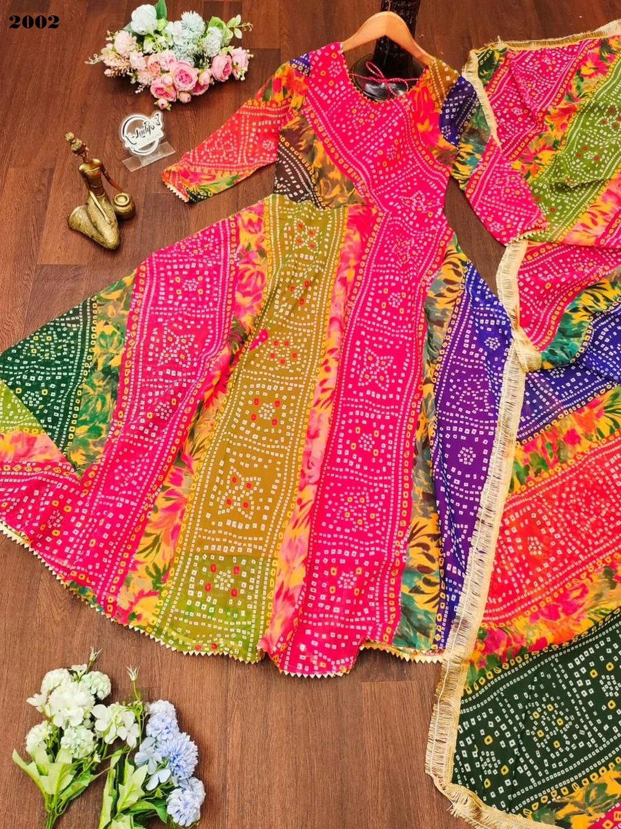 D.NO. 2002 BY SAGAR IMPEX GEORGETTE SALWAR KAMEEZ MANUFACTURER IN INDIA 1