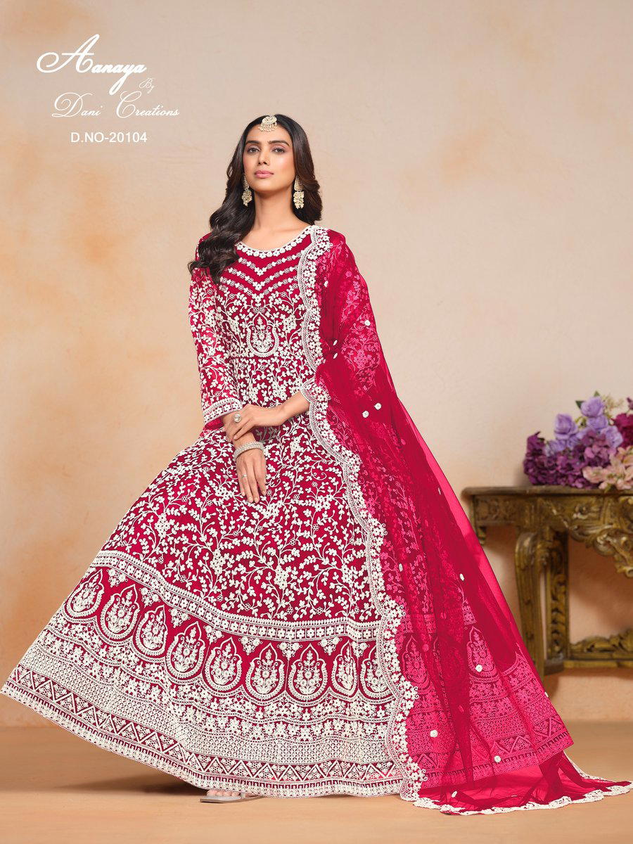 TWISHA AANAYA VOL-201 20101 TO 20104 DESIGNER GOWN WHOLESALER IN INDIA 1