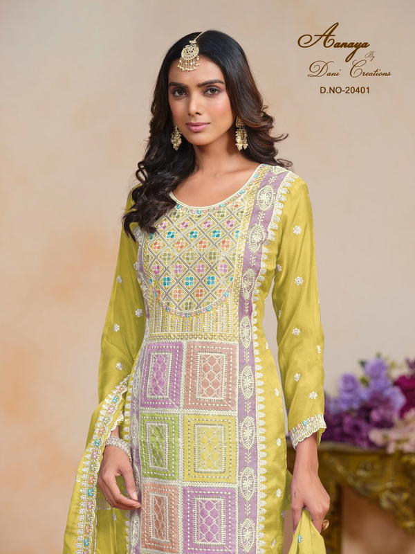 TWISHA AANAYA VOL-204 20401 TO 20406 DESIGNER SALWAR SUIT WHOLESALER IN INDIA