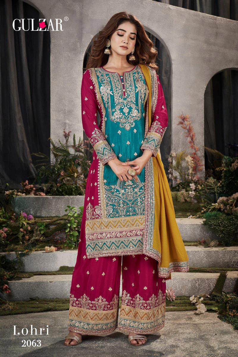 LOHRI BY GULZAR EMBROIDERY SALWAR KAMEEZ MANUFACTURER IN INDIA 1