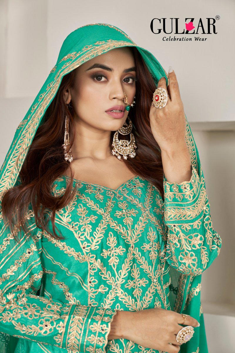 GULZAR GOTAKARI 2091 TO 2093 DESIGNER PAKISTANI SALWAR SUIT WHOLESALER IN INDIA 1