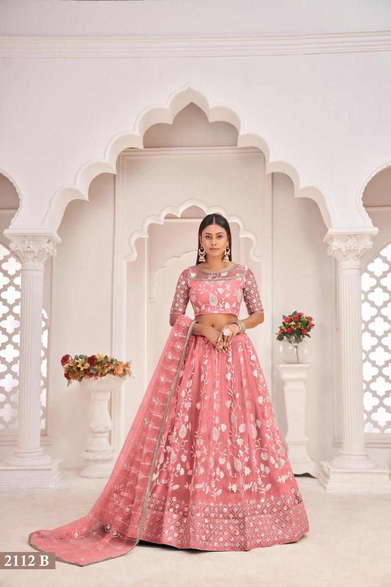 NARAYANI FASHION 2112 TO 2112C DESIGNER LEHENGA CHOLI WHOLESALER IN SURAT 1