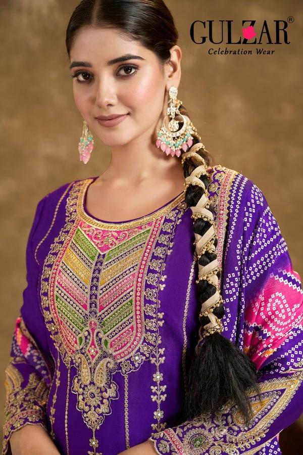 GULZAR PHOOLZARI VOL-02 2131 TO 2134 DESIGNER SALWAR SUIT WHOLESALER IN INDIA
