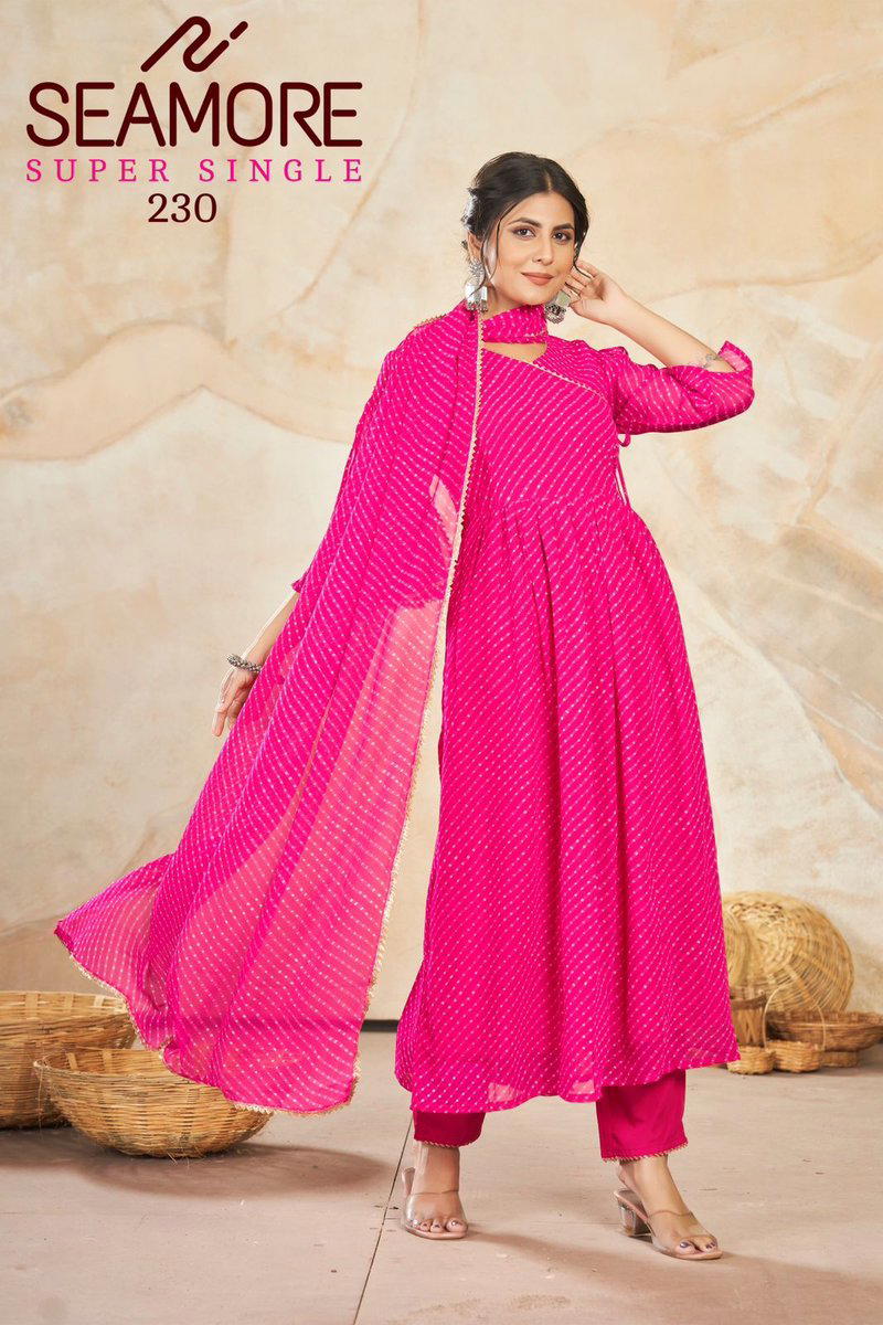 D.NO. 230 BY SEAMORE PRINTED SALWAR KAMEEZ WHOLESALER IN INDIA 1