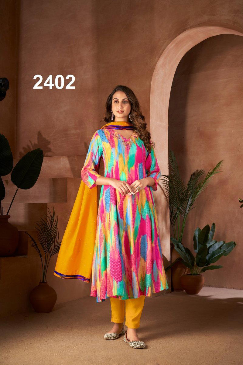 SPRING BY JIVORA PURE MUSLIN SALWAR KAMEEZ WHOLESALER IN INDIA 1