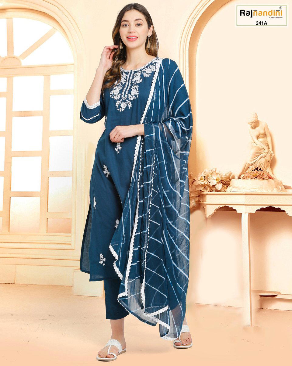 SIMONA BY RAJNANDINI JAIPURI PRINTED SALWAR KAMEEZ WHOLESALER IN INDIA 1