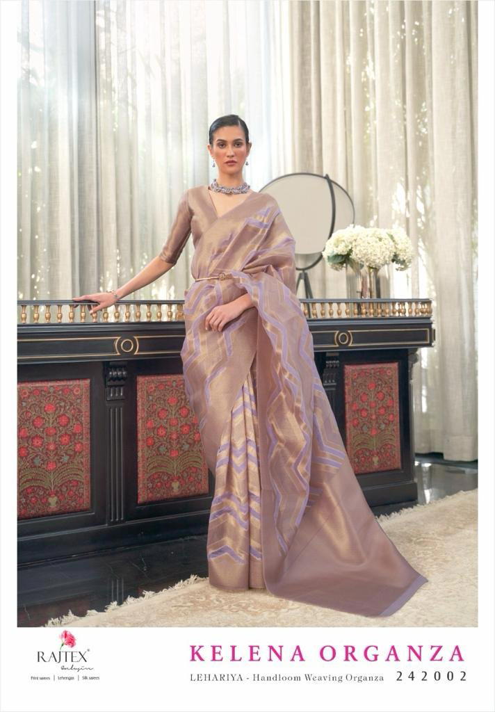 KELENA ORGANZA BY RAJTEX WEAVING SAREE WHOLESALER IN INDIA 1