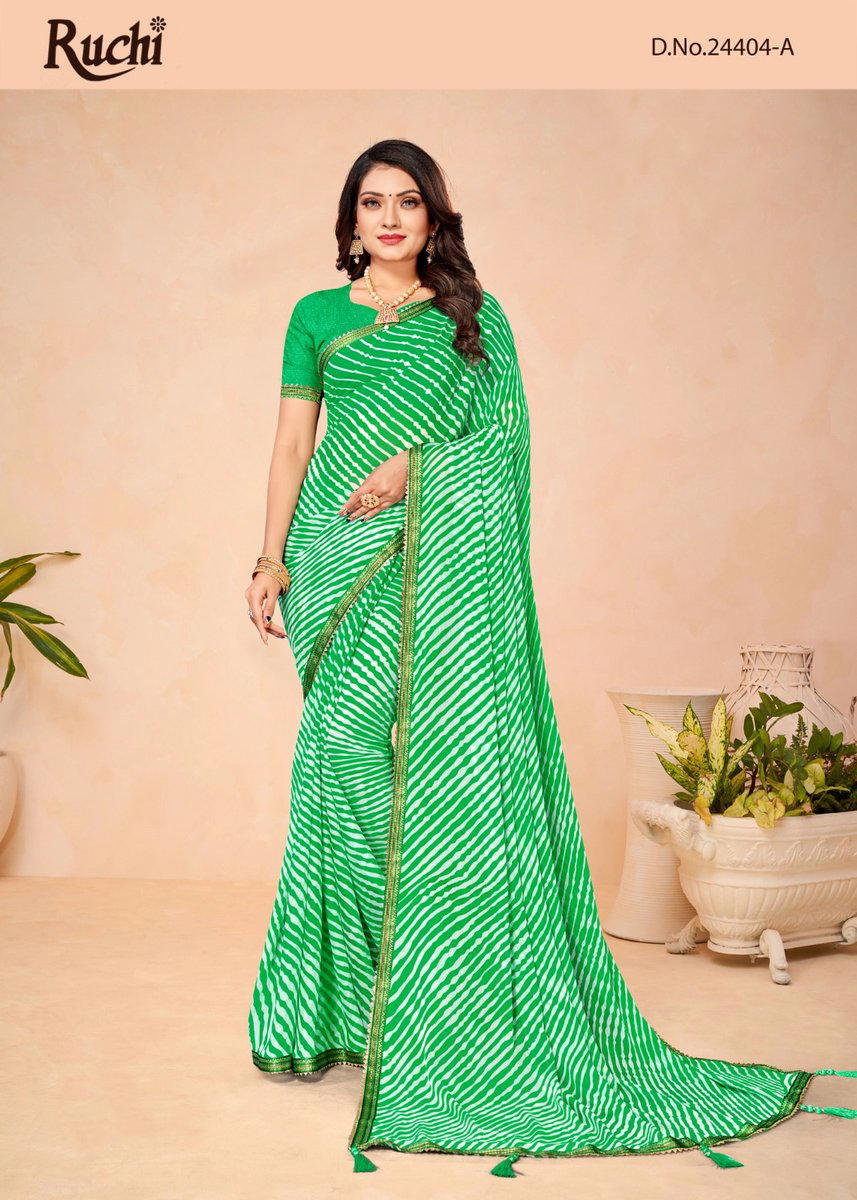 JALPARI VOL-7 BY RUCHI CHIFFON SAREE MANUFACTURER IN INDIA 1