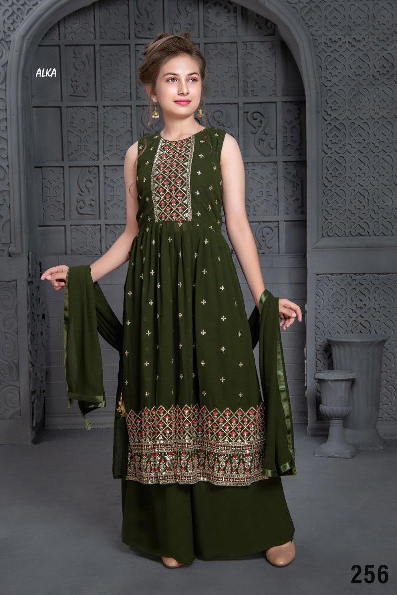 Alka Vol 36 Kids Designer Dress Wholesaler In India 1
