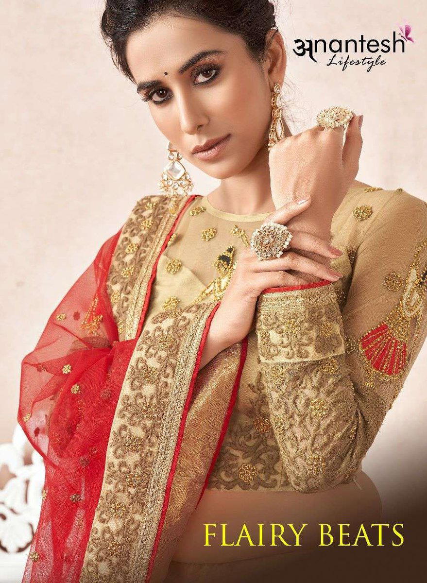 FLAIRY BEATS VOL-1&2&3 BY ANANTESH EMBROIDERY LEHENGA CHOLI WHOLESALER IN INDIA 1