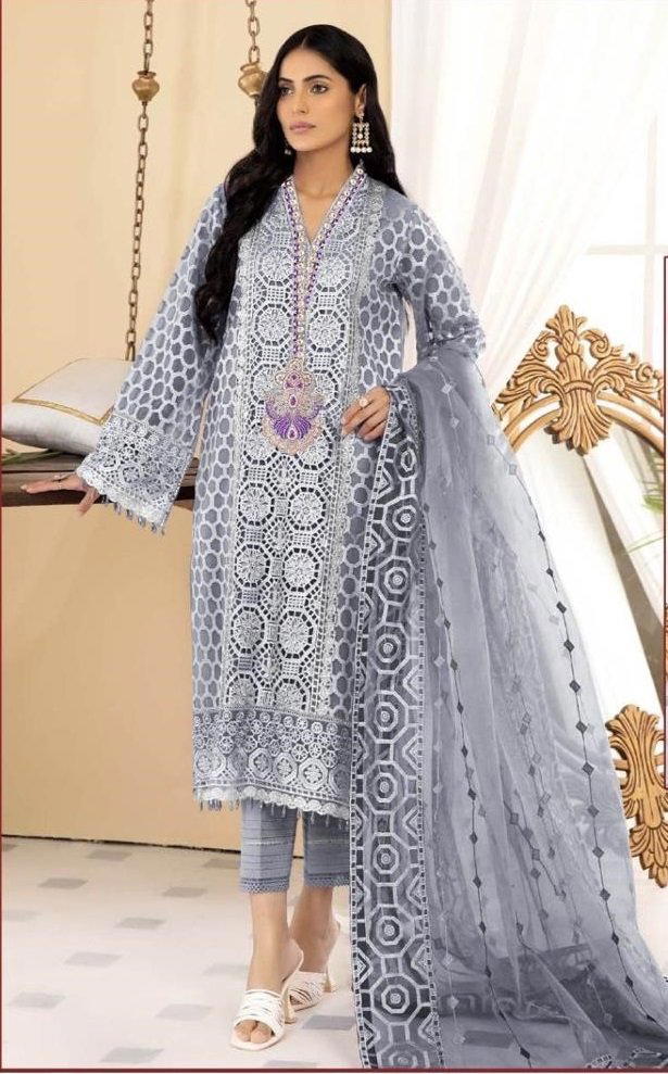 ZARQASH 3020B & 3020C DESIGNER SALWAR SUIT WHOLESALER IN INDIA 1