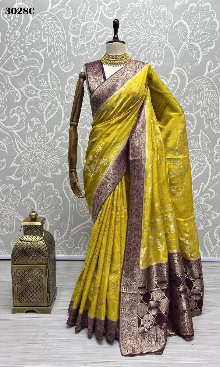 D.NO. 3028A TO 3028E BY ANJANI ART SILK SAREE WHOLESALER IN INDIA 1